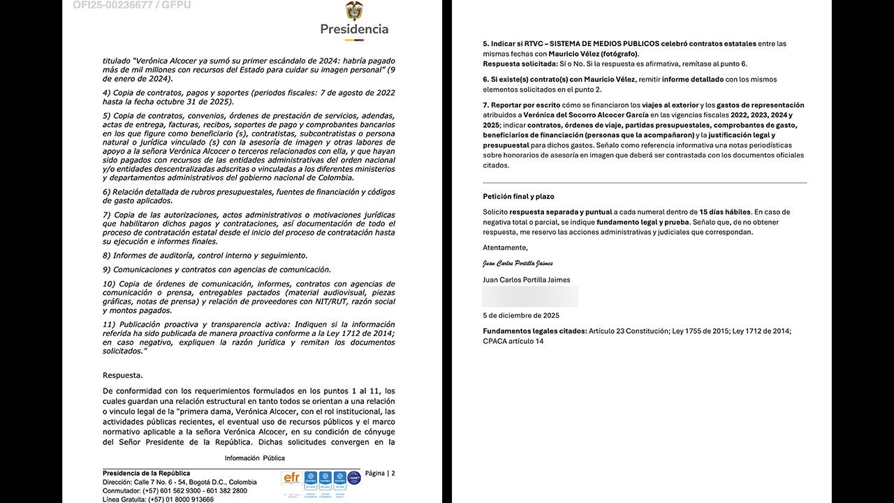 La contratación se hizo con la Cooperativa de Trabajo Asociado Soluciones de Audio y Video (Savi). 