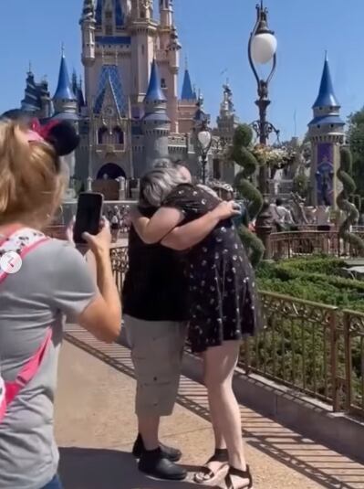 La pareja vivió una experiencia que nunca olvidará.