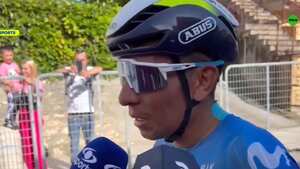 Nairo Quintana, ciclista del Movistar Team