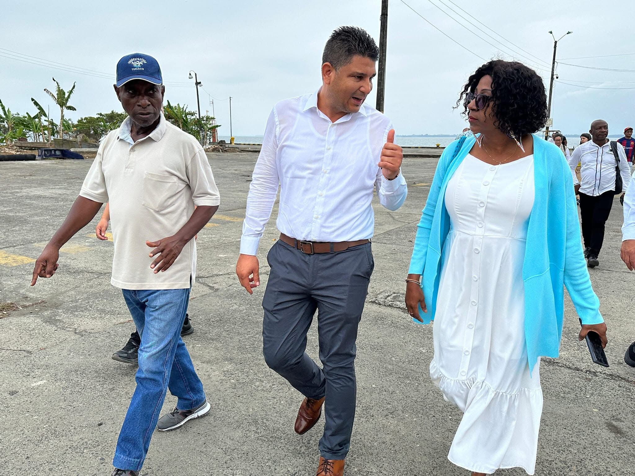 Obras de desarrollo e infraestructura en Tumaco
