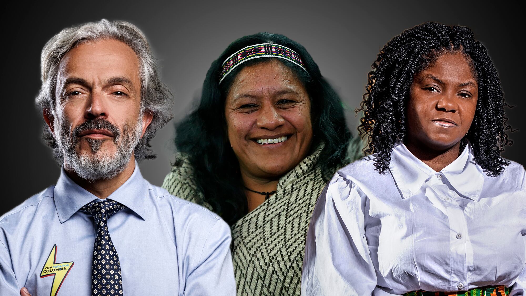 Juan Daniel Oviedo Aida Quilcué y Francia Márquez