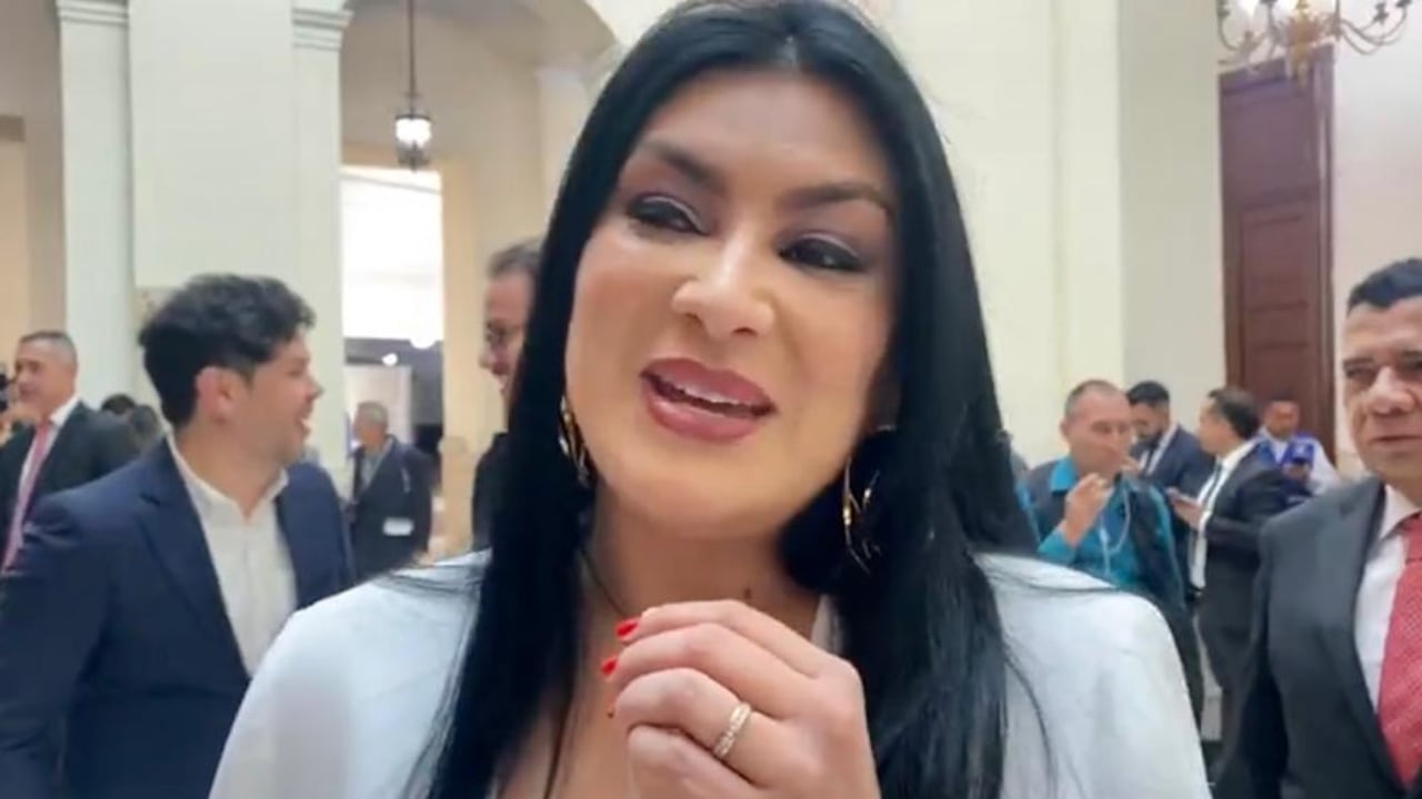 Milena Flórez, esposa de Musa Besaile.