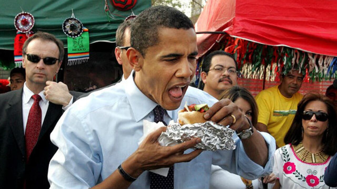 Barack Obama no disimula su gusto por las hamburguesas