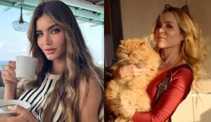 La modelo le comentó a la venezolana una publicación, haciendo referencia al tema de la brujería.