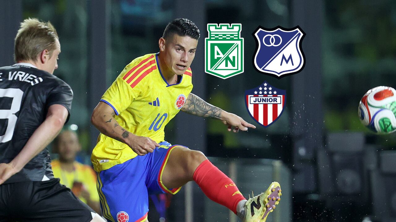 Ofertaron por James Rodríguez en Colombia y se armó el debate. ¿Cuál es el equipo que lo quiere?