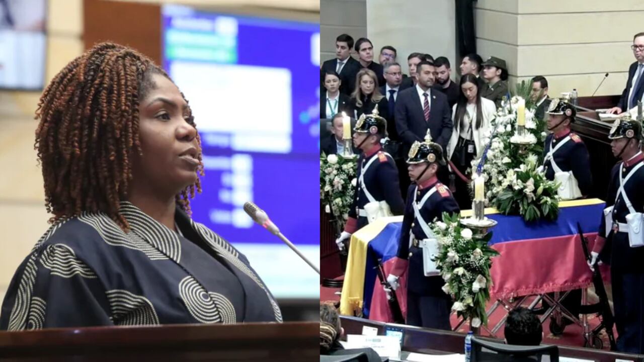 Francia Márquez y honras fúnebres a Miguel Uribe.