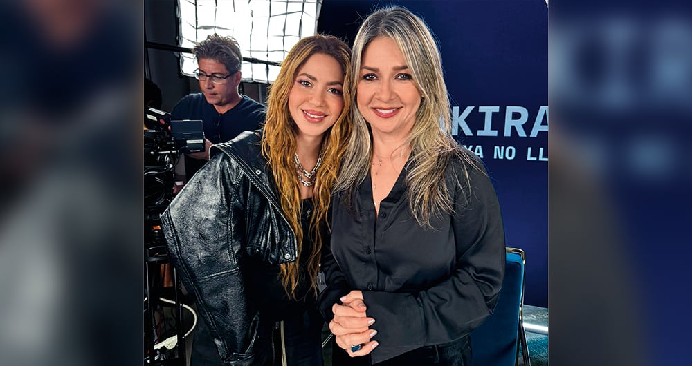 Vicky Dávila, directora de SEMANA, entrevistó a Shakira.
