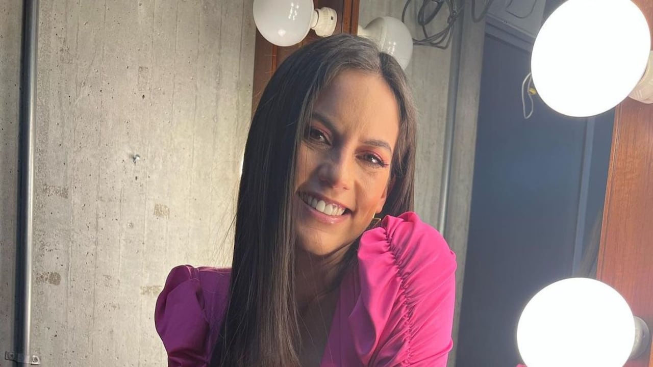 Linda Palma, presentadora de televisión Foto: Instagram @lindapalma