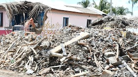Así avanza la reconstrucción de Roldanillo tras el terremoto del pasado 10 de agosto.