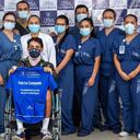 Egan Bernal fue dado de alta por la Clínica de la Universidad de la Sabana