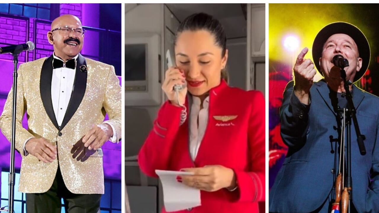 Homenaje a cantantes de salsa en vuelo de Avianca.