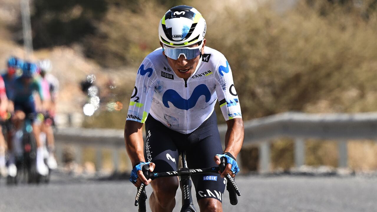 Nairo Quintana, colombiano al servicio de Movistar Team.