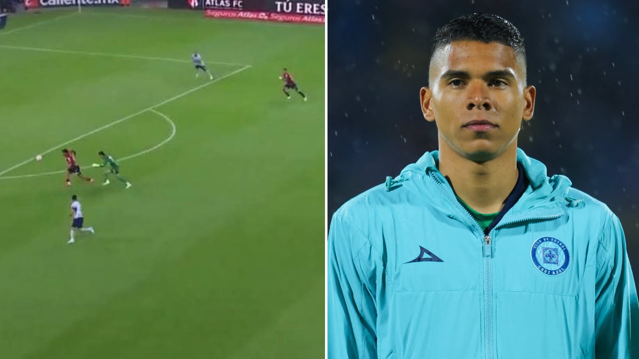Kevin Mier no falló una, sino dos veces en el partido de Atlas vs. Cruz Azul