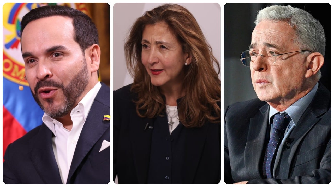 Abelardo De La Espriella, Ingrid Betancourt y Álvaro Uribe.