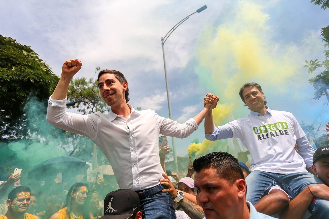 Los líderes fueron recibidos entre euforia