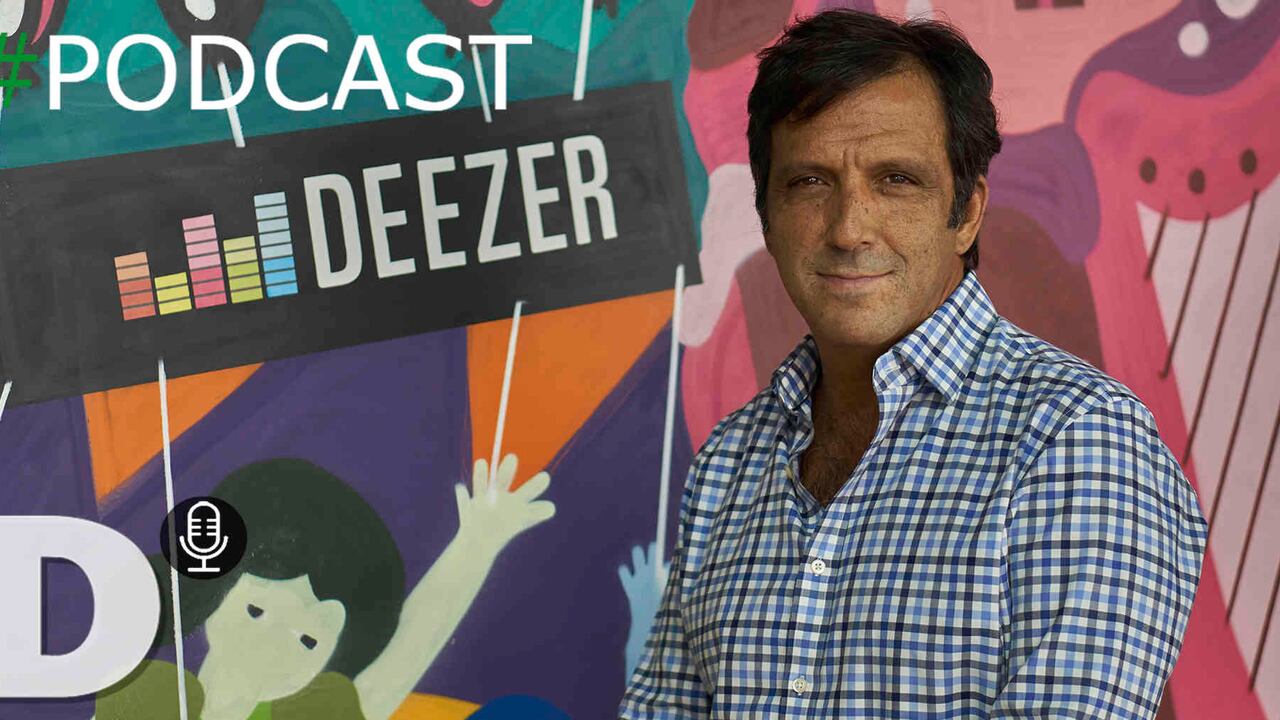 Foto: Luis Gabriel Castillo, directivo de Deezer.