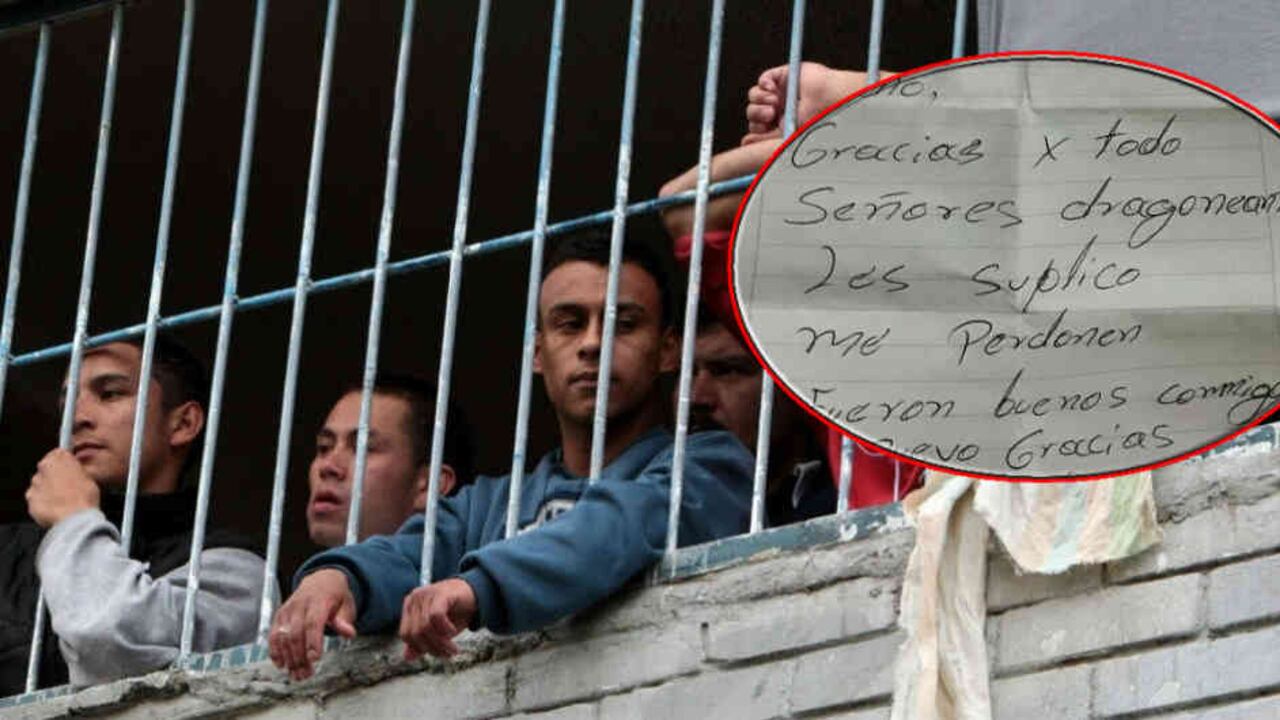 En una ocasión, un preso dejó escrita una carta pidiendo disculpas a los dragoneantes por fugarse.