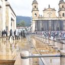 Paro Nacional Plaza de Bolívar Disturbios