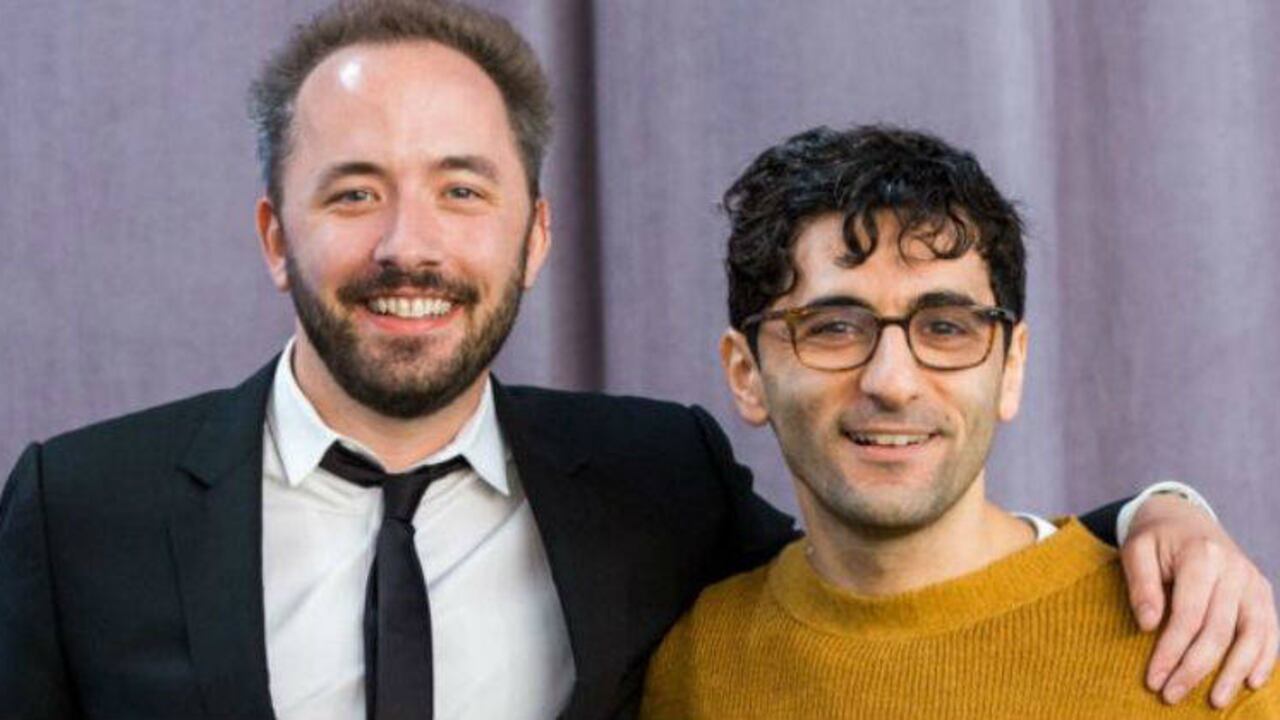 Drew Houston (izquierda) no conocía Arash Ferdowsi antes de que lanzaran juntos su empresa. (Dropbox Image)