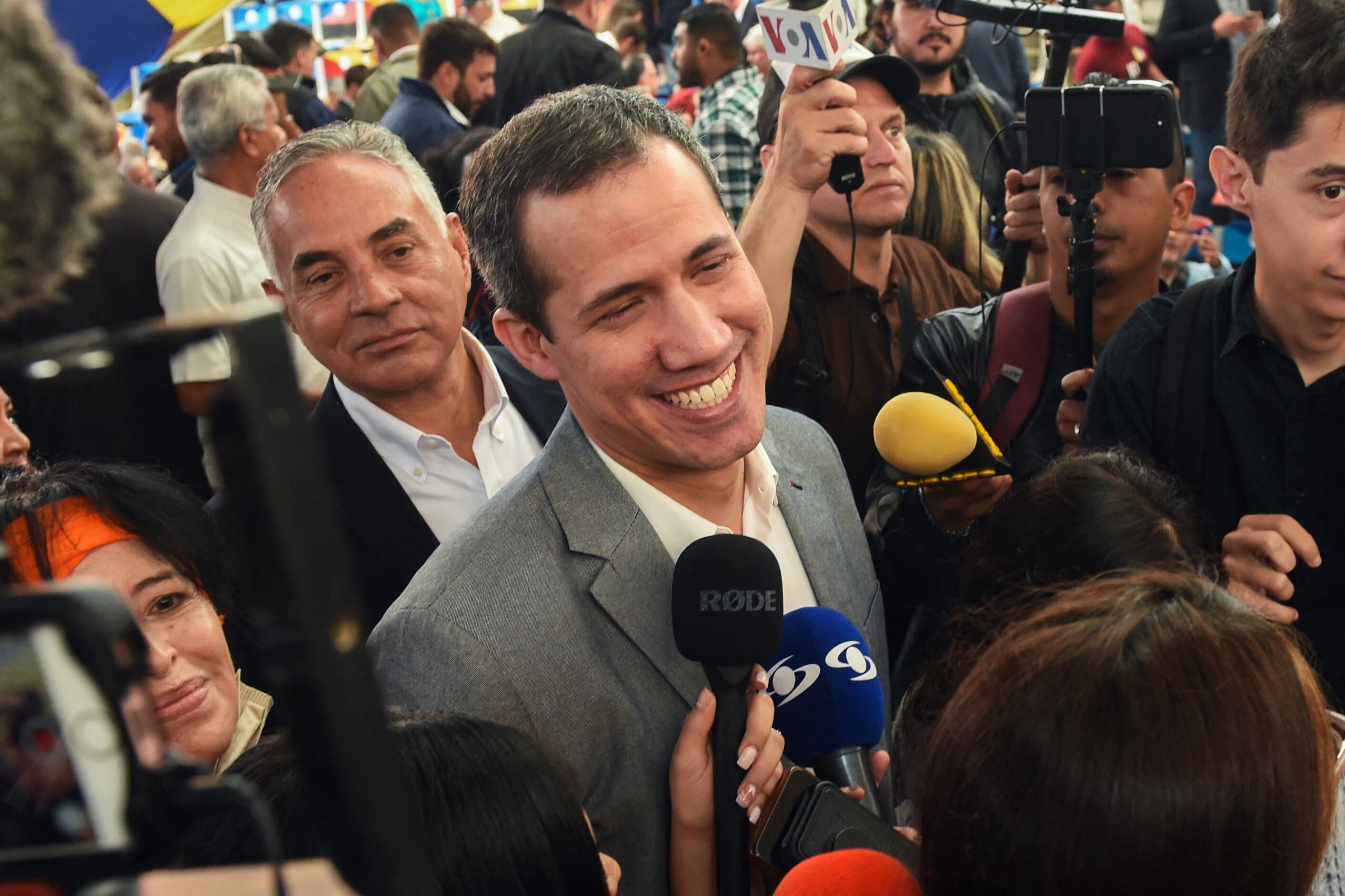Juan Guaidó, lider venezolano.