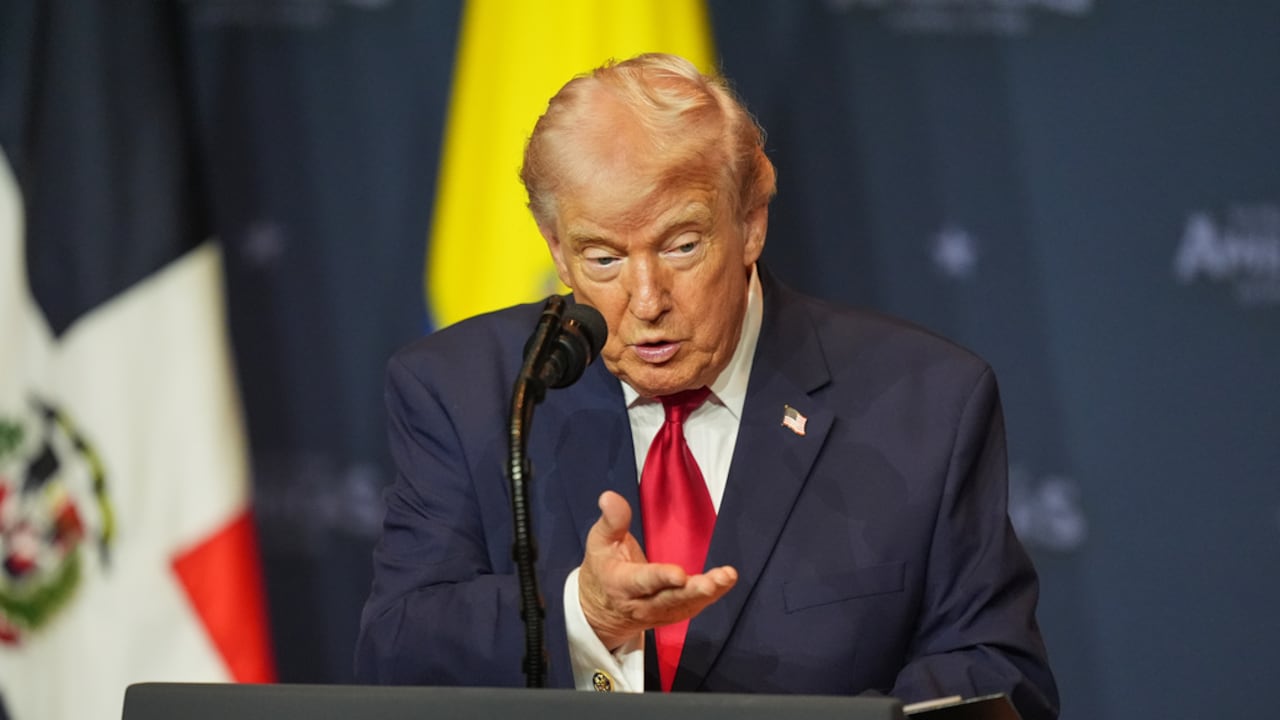 El presidente de Estados Unidos, Donald Trump