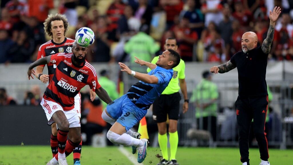 Jugadores del Flamengo