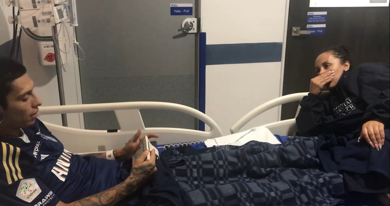 Así se divirtió Javier durante su última noche con vida.