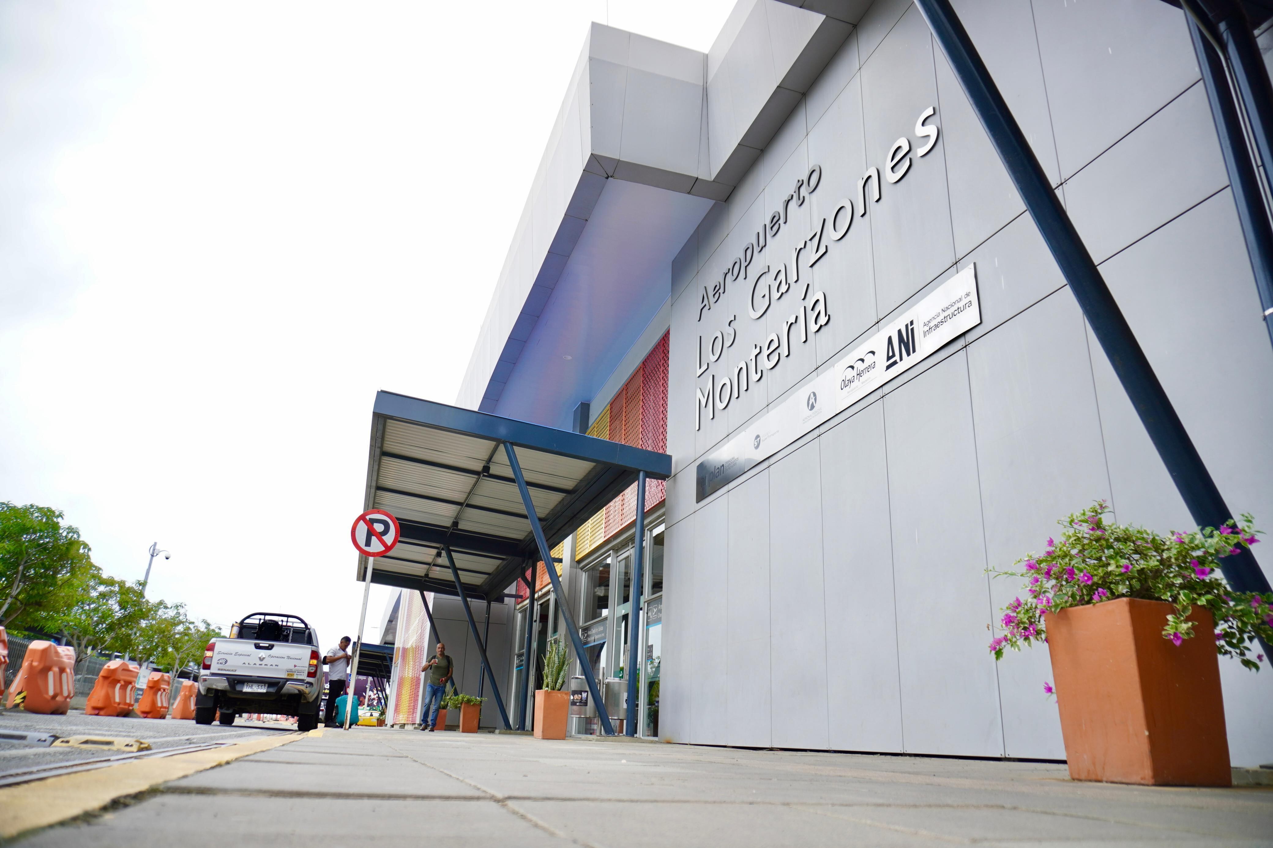 Aeropuerto Los Garzones de Montería, Córdoba.