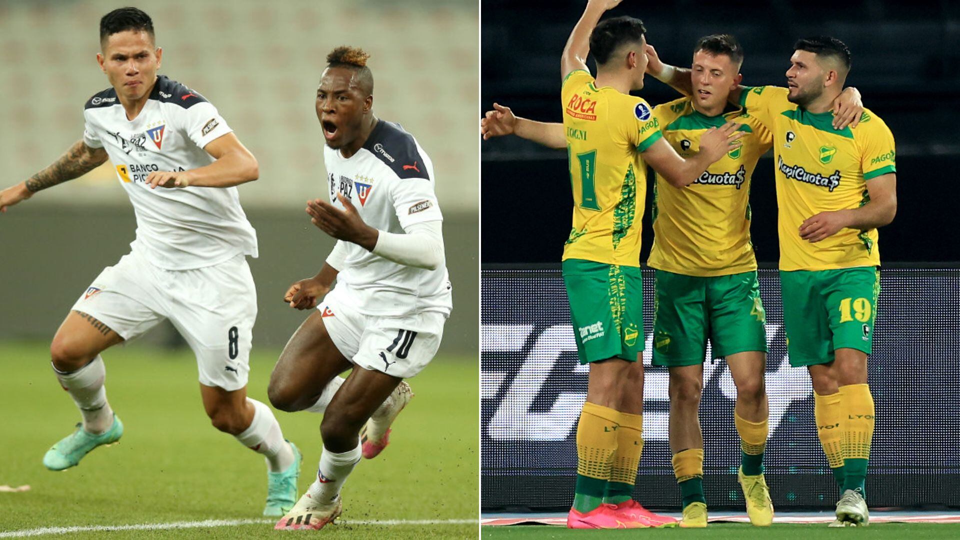 Defensa y Justicia vs Liga de Quito.