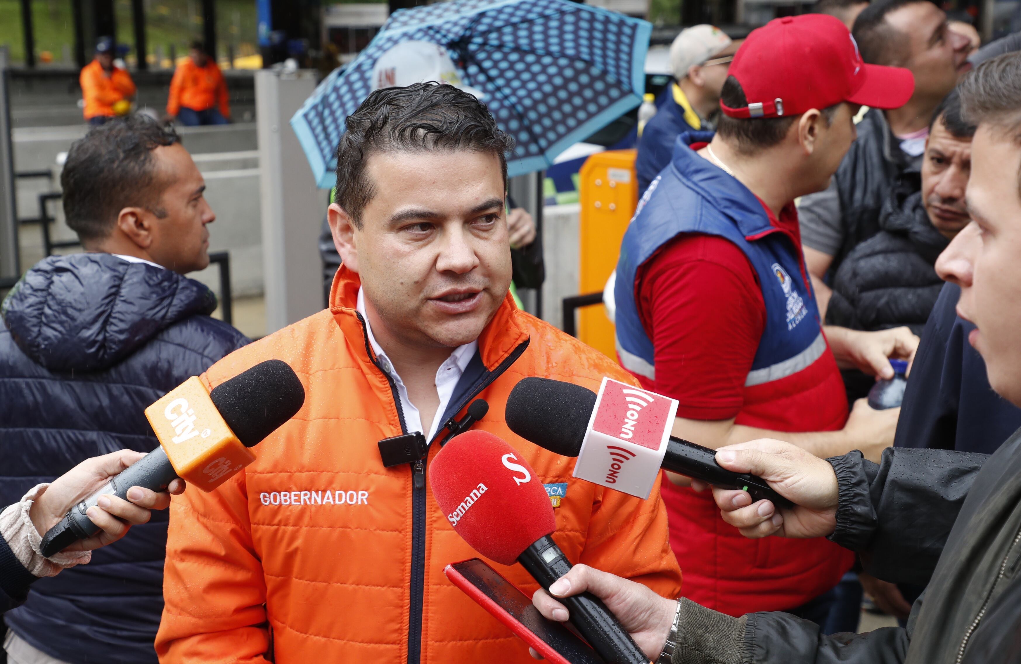 Gobernador de Cundinamarca y alcalde de Quetame