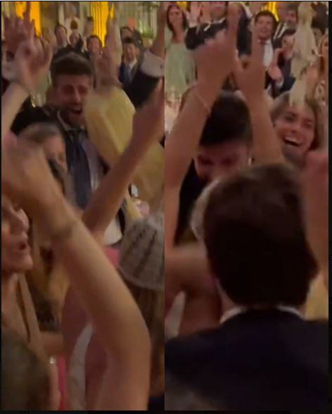 Piqué y Clara Chía la dieron toda en la pista del baile