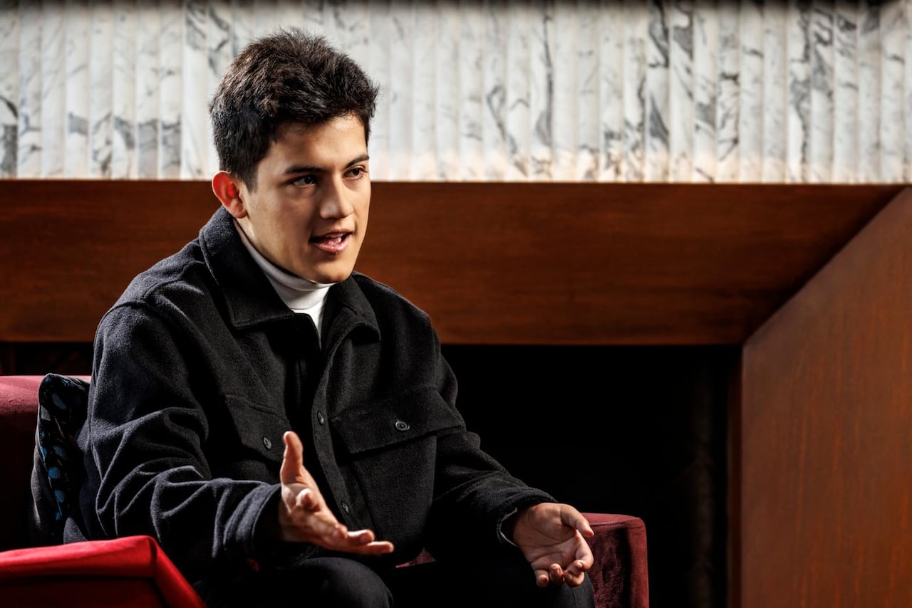 Emmanuel Rojas, el hijo de Clara Rojas.