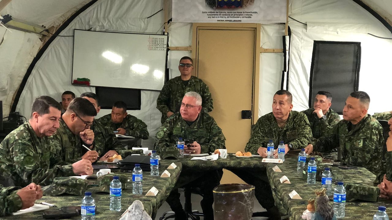 Helder Giraldo Bonilla, comandante de las Fuerzas Militares