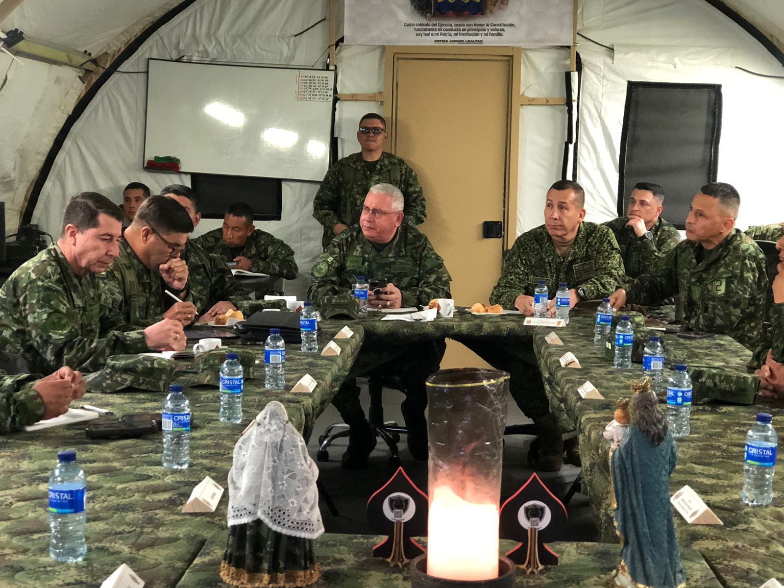 Helder Giraldo Bonilla, comandante de las Fuerzas Militares