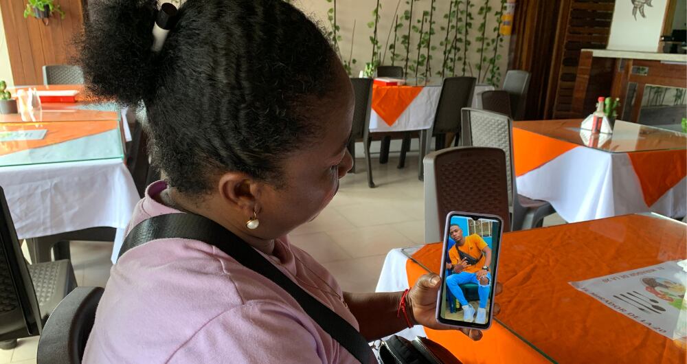 Madre de Kevin Murillo Palacio, asesinado en Quibdó, Chocó.