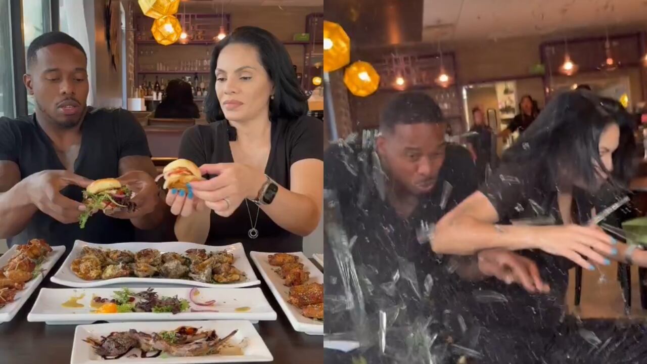 Patrick Blackwood y Nina Santiago, dos reconocidos influencers de contenido gastronómico, vivieron un momento aterrador que rápidamente se ha vuelto viral en redes sociales.