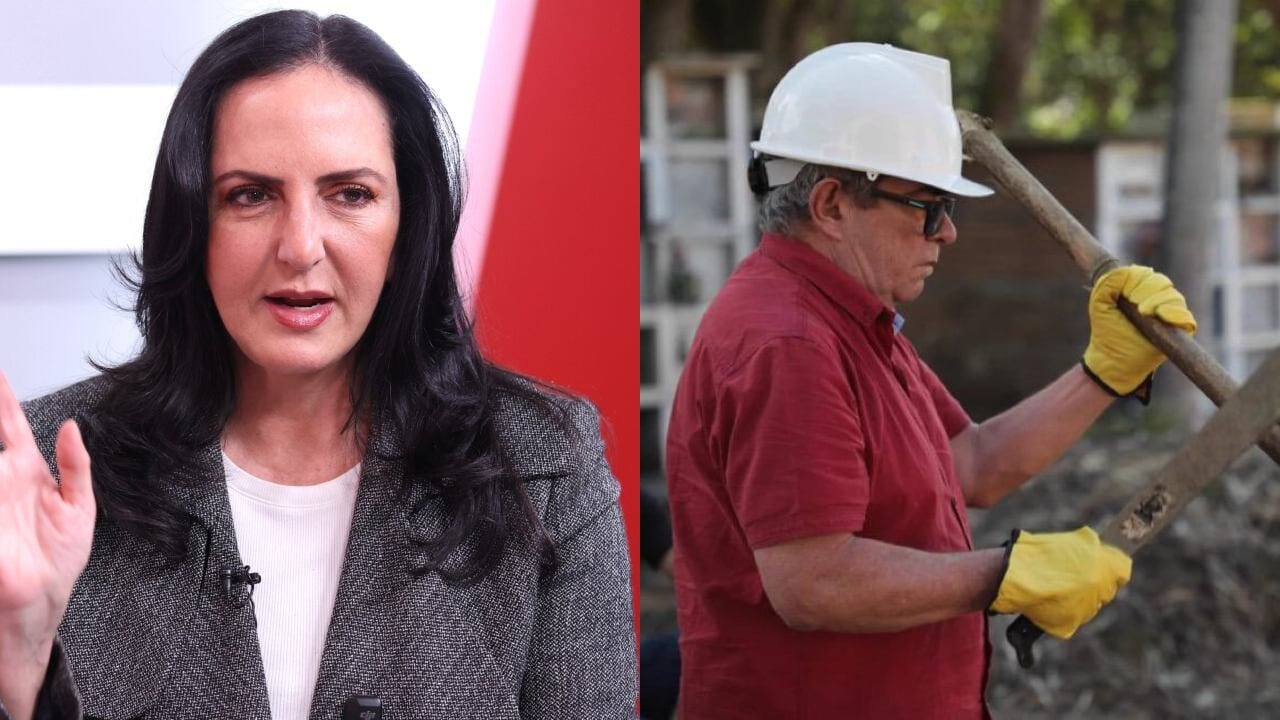 María Fernanda Cabal y Timochenko cumpliendo la sanción de la JEP.