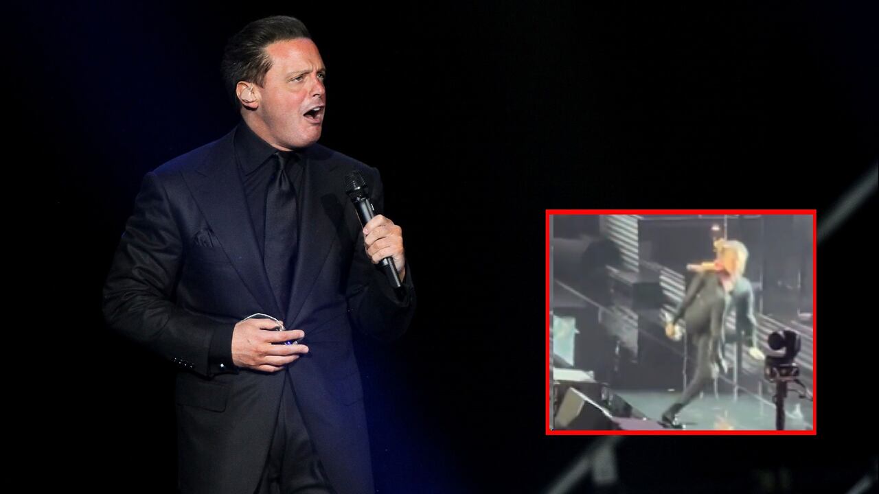 El momento de la caída del reconocido artista durante show en la Arena Ciudad de México se volvió viral en redes.