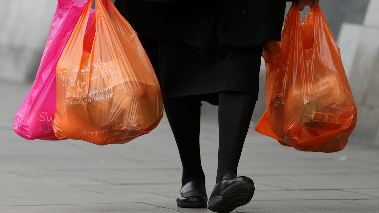 Foto referencial: Bolsas de plástico.