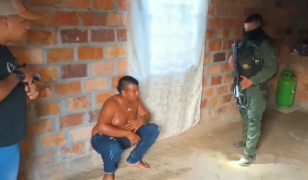 Este hombre, además, sería integrante del grupo de delincuencia común Los Búcaros.