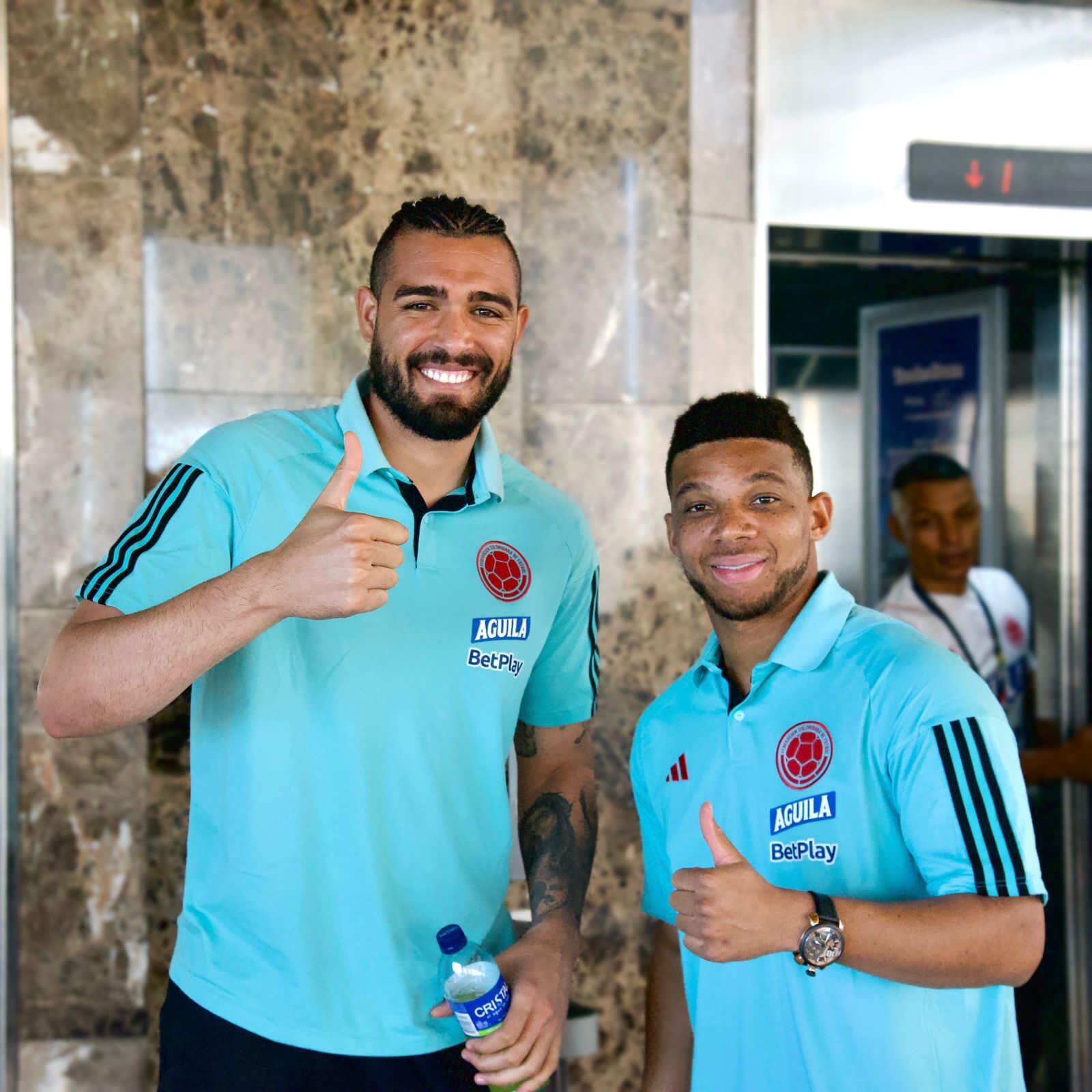 Álvaro Montero y Frank Fabra.