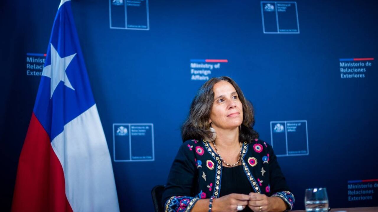 Antonia Urrejola, ministra de relaciones exteriores de Chile