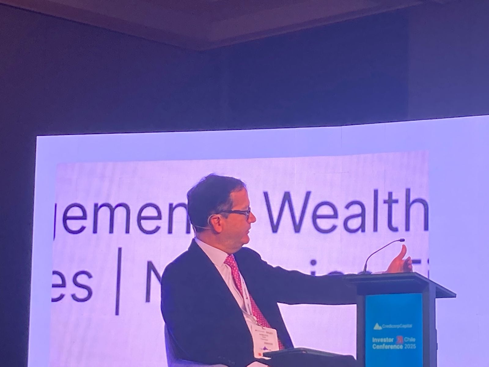 Roberto Díez, vicepresidente de riesgos de Porvenir