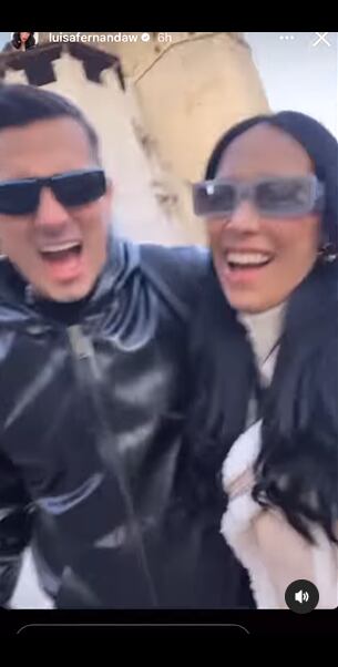 Pipe y Luisa son muy cómplices y se colaboran en cualquier aventura. Foto: Instagram @luisafernandaw.