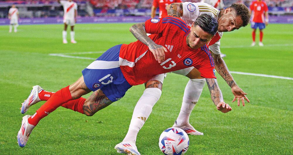 Partido entre Chile y Perú.