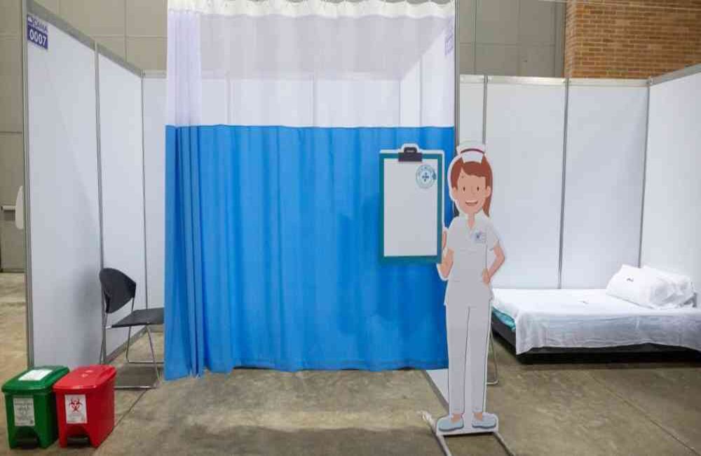 En cuatro pabellones del recinto ferial, incluyendo el gran salón que cuenta con un área de 15 mil metros cuadrados, se realizarán las  instalaciones de equipos médicos.Esteban Vega-SEMANA
