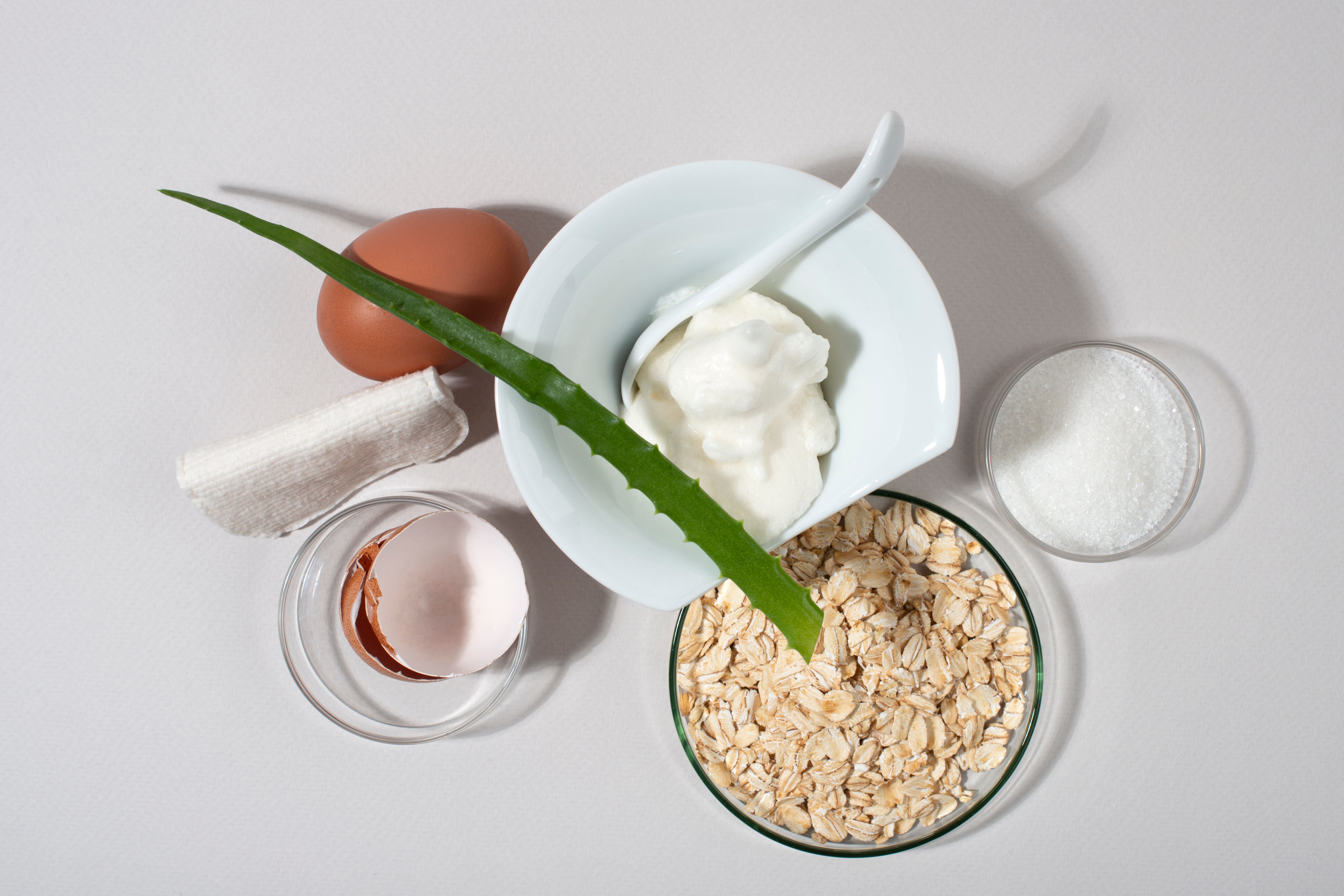 Estos ingrediente permiten alisar el cabello de forma natural.