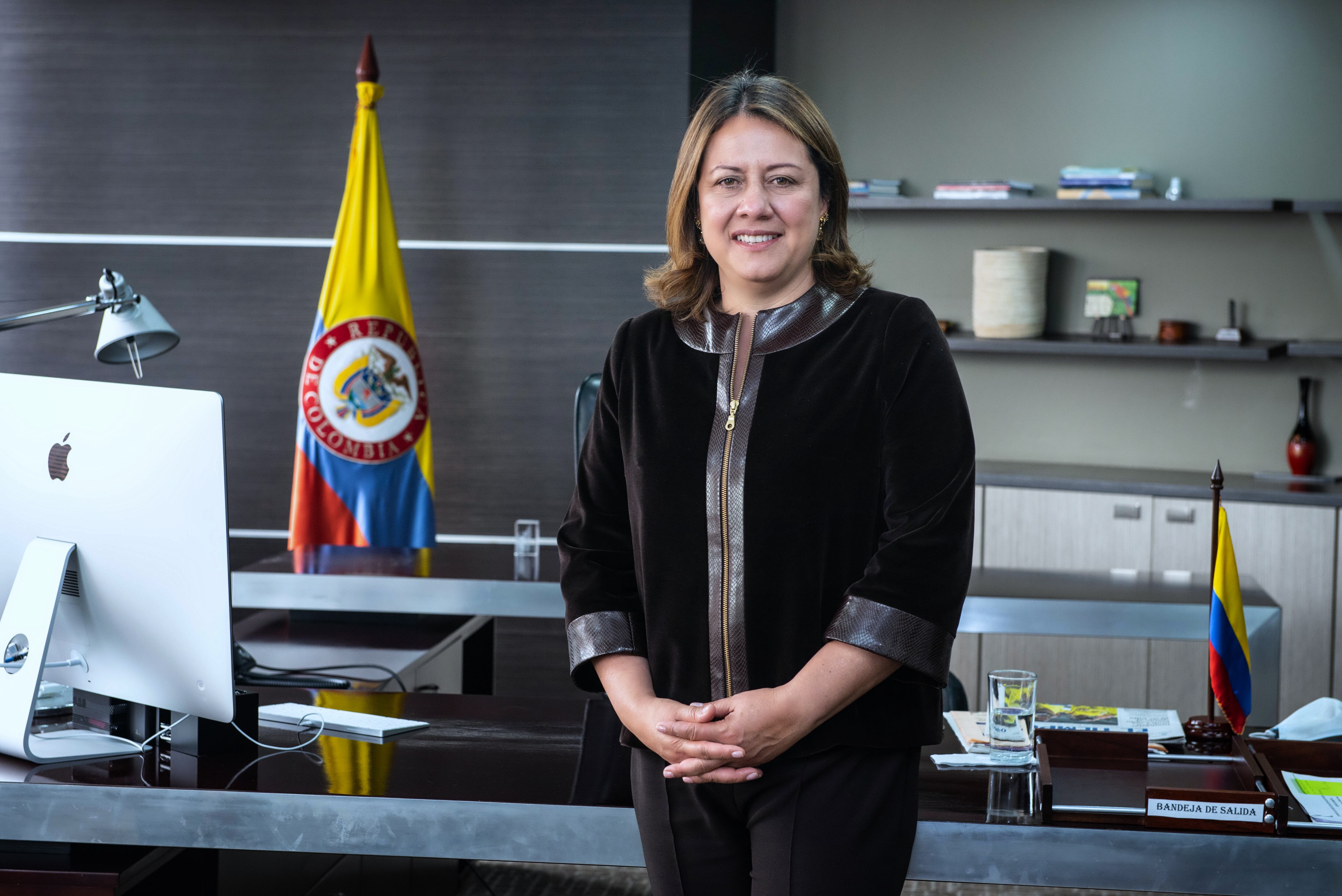 La Ministra de Comercio, Industria y Turismo, María Ximena Lombana Villalba.