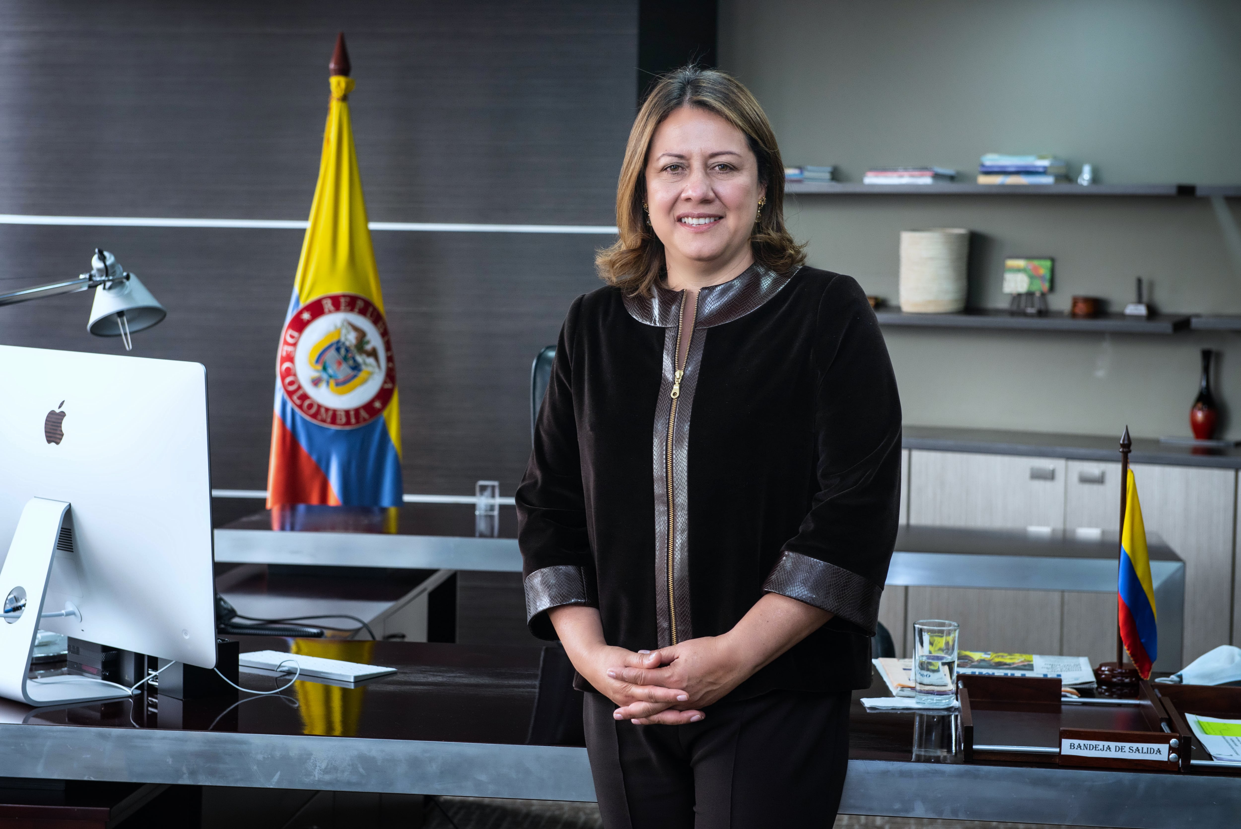 La Ministra de Comercio, Industria y Turismo, María Ximena Lombana Villalba.