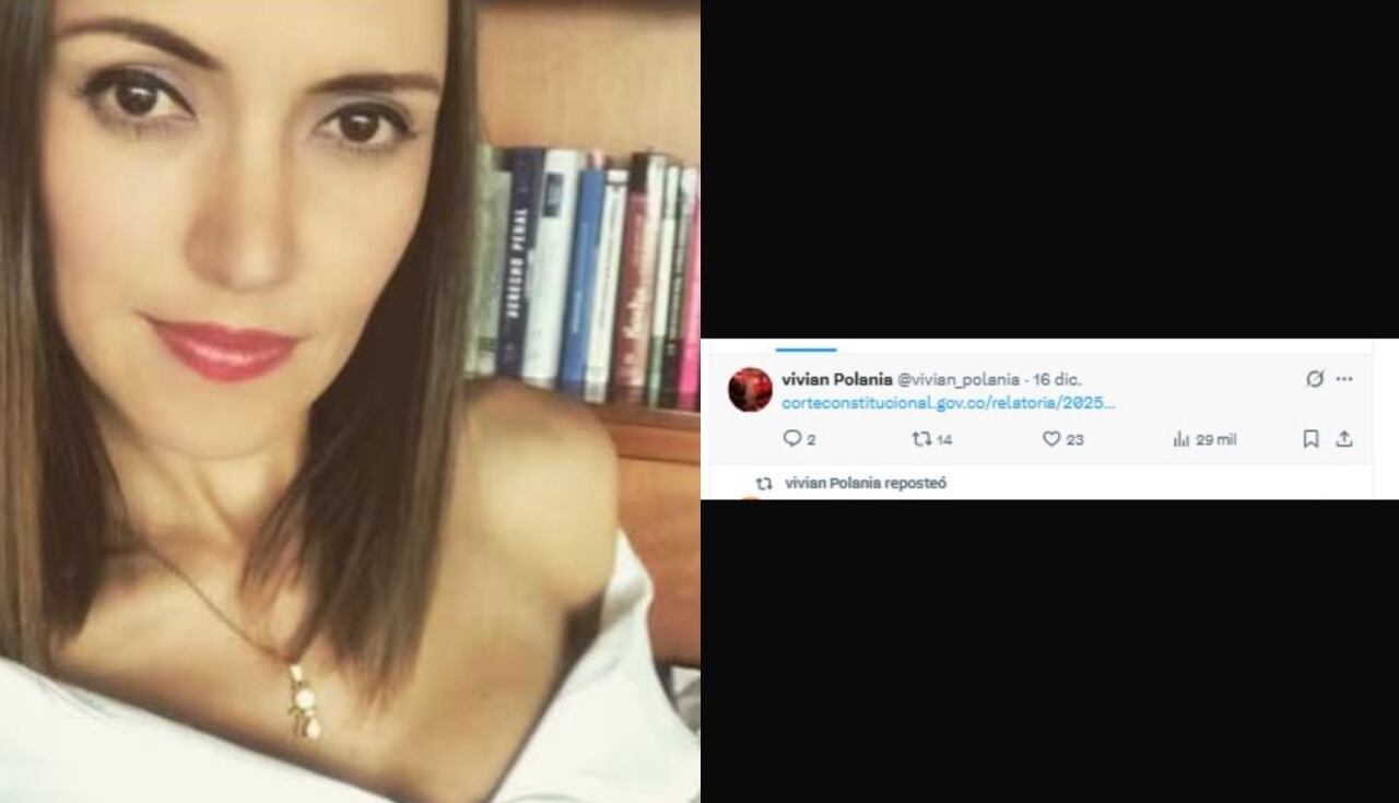 En su trino no dejó ningún mensaje.